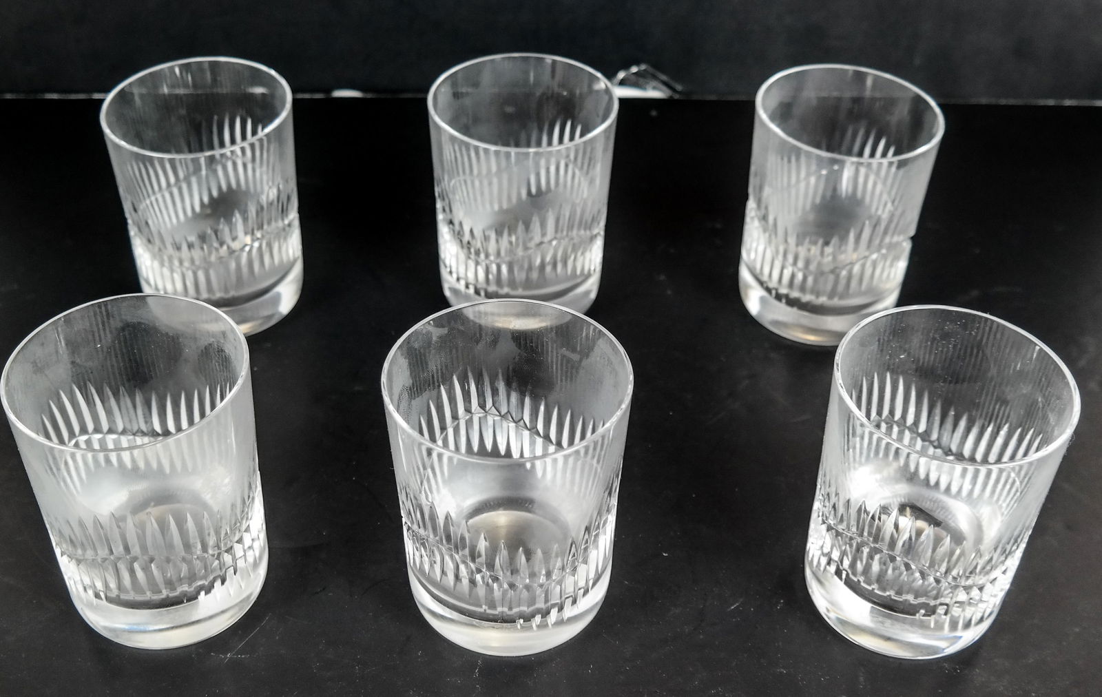 Six Crystal Baccarat Tumblers (1 of 5)