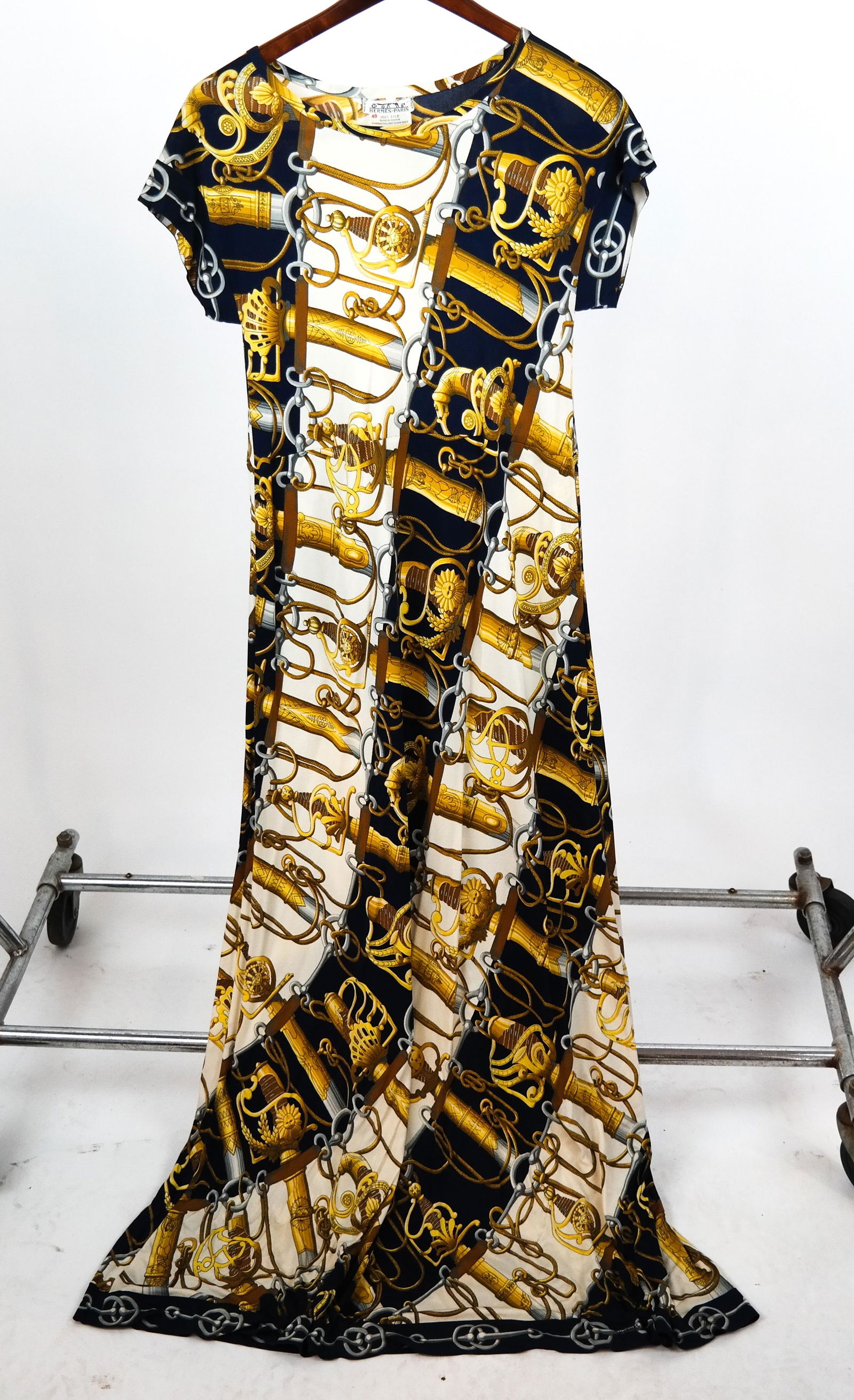 HERMES Silk Dress (1 of 6)