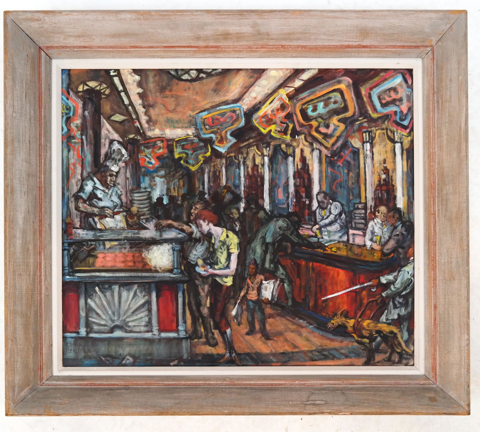 Philip REISMAN: "Grants Bar & Grill", 1950s (1 of 6)