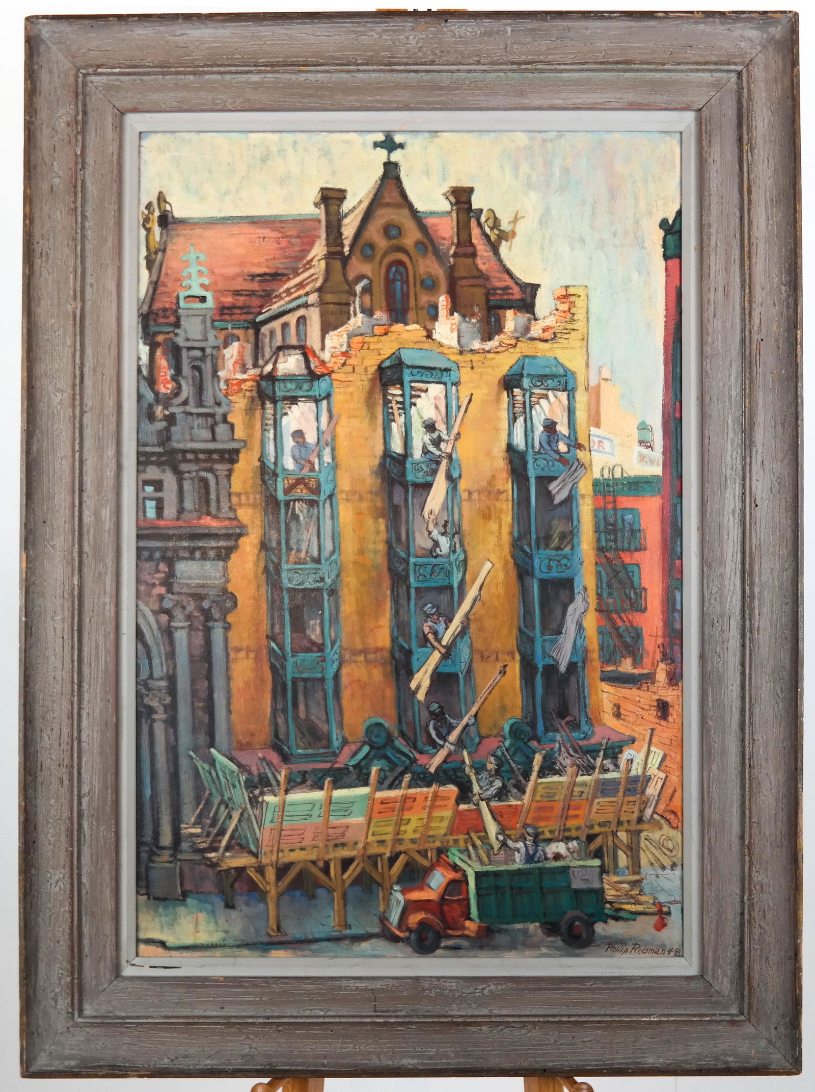 Philip REISMAN: "The Wreckers" 1948, #171 (1 of 6)