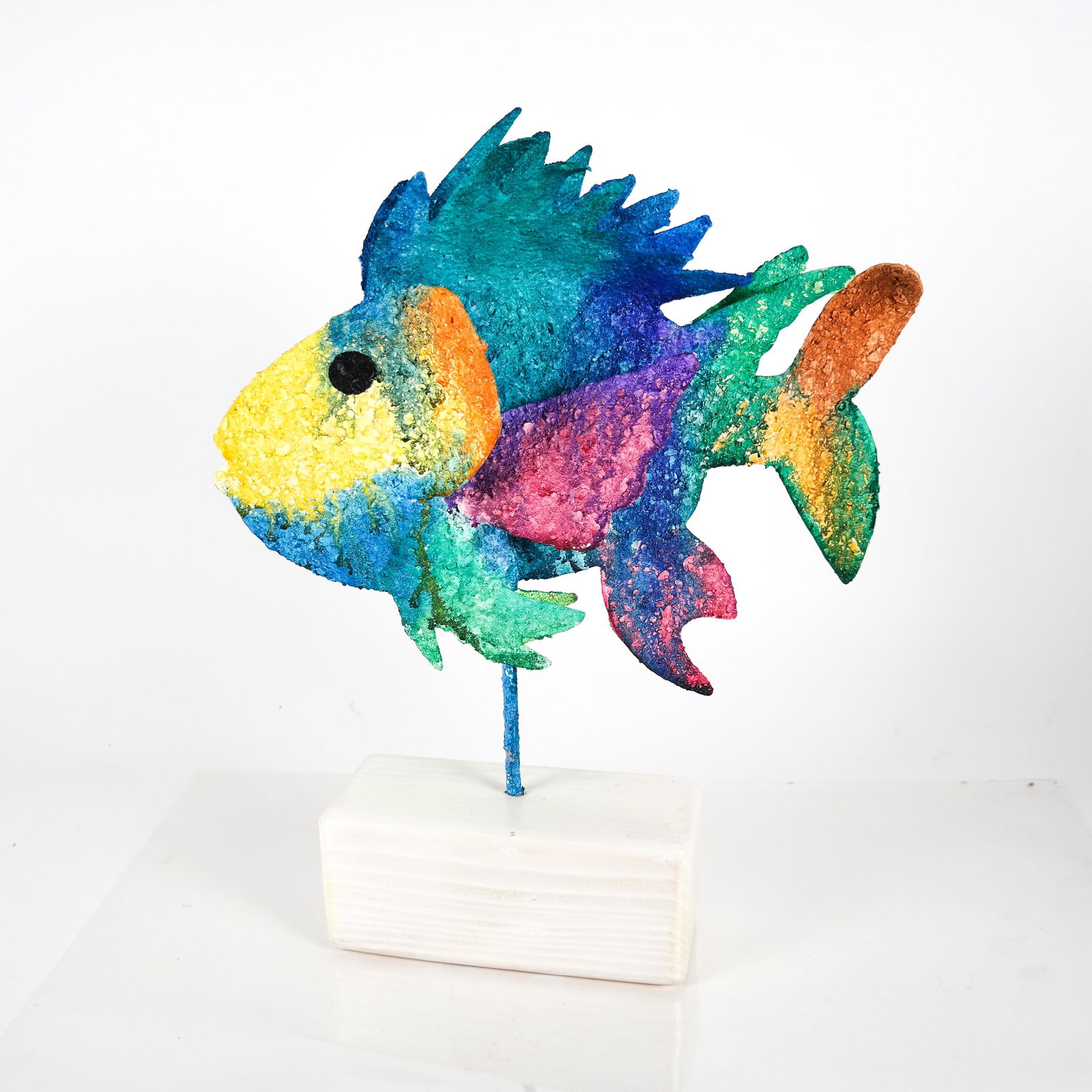 Jacques TATUM: Fish Sculpture - Metal (1 of 8)