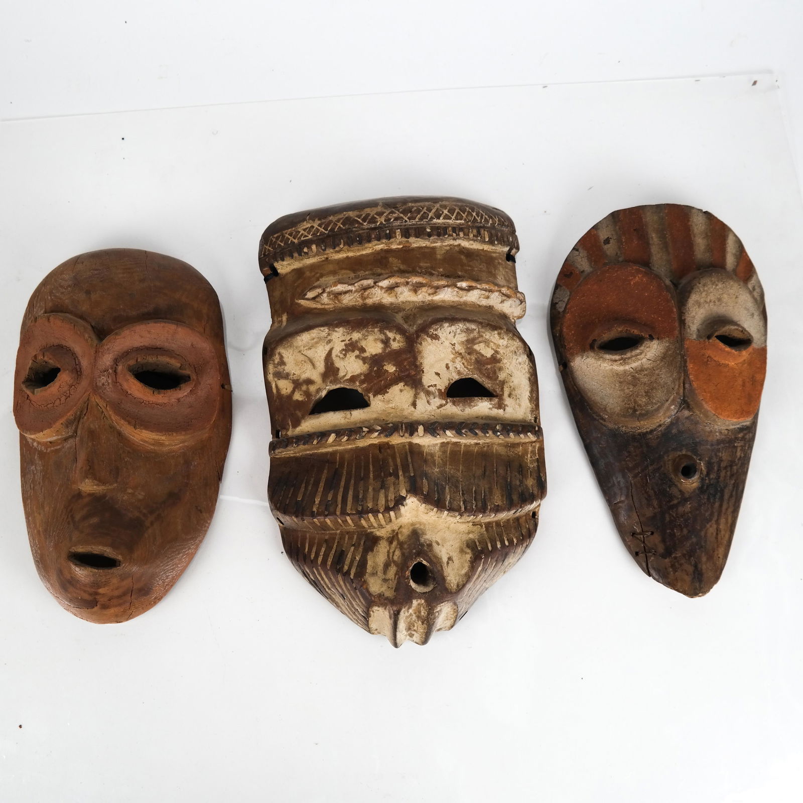 Three Congo Tribal Masks (1 of 7)