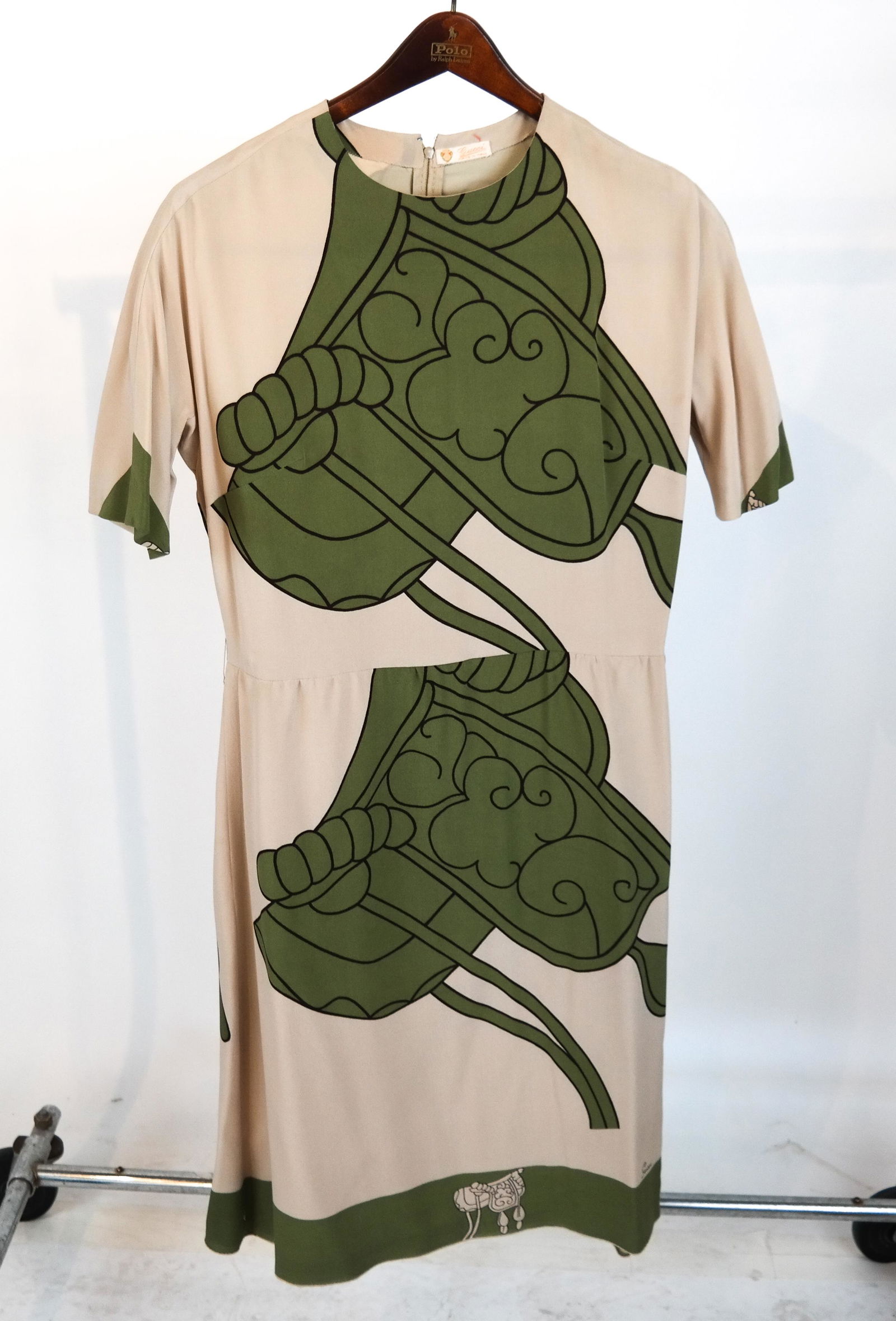 GUCCI Silk Dress, size 48 (1 of 6)