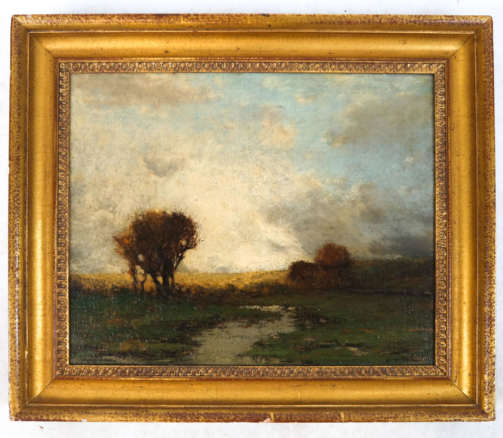 Edward Loyal FIELD: Landscape - Oil on Canvas (1 of 6)