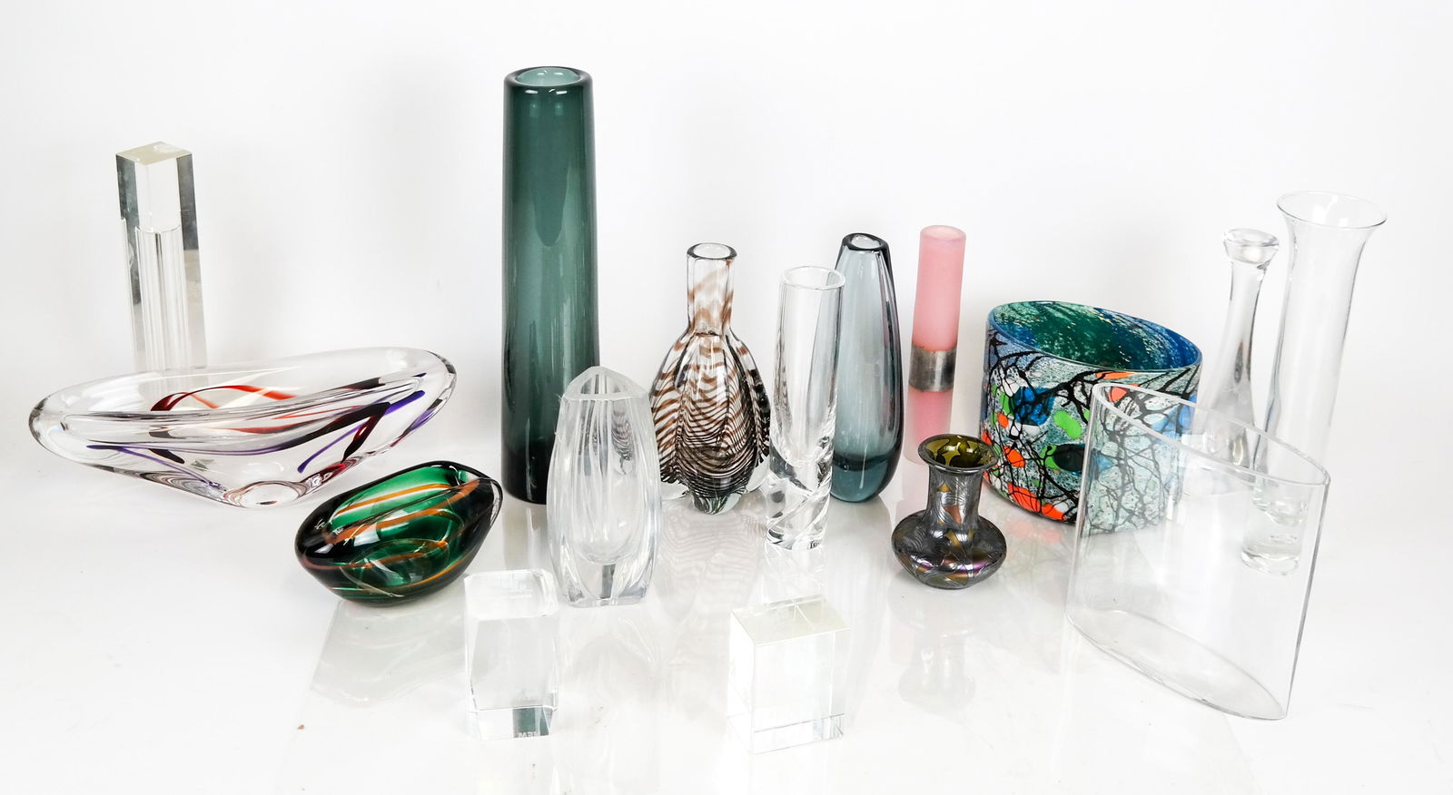 15 Various Crystal and Glass Items (1 of 5)
