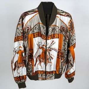 Hermes silk bomber Clearance