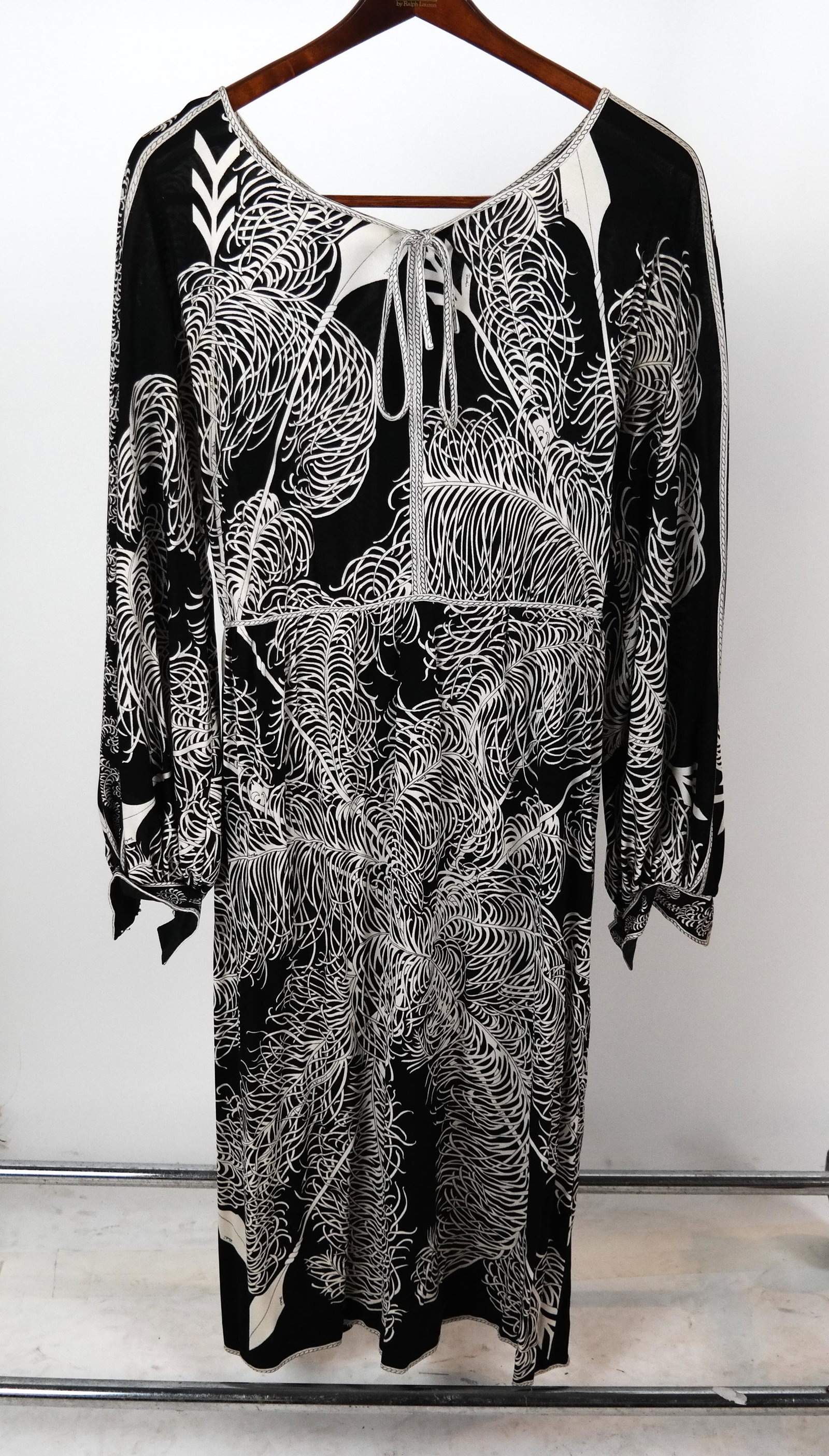 EMILIO PUCCI Silk Dress: Emilio Pucci silk dress, 34" bust. In good condition.