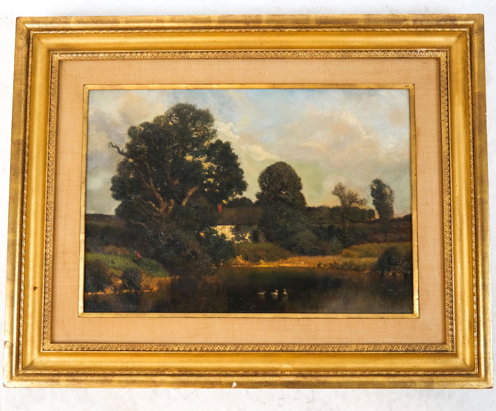 Henry Pember SMITH:  "The Old Mill" - Oil on Canvas (1 of 5)