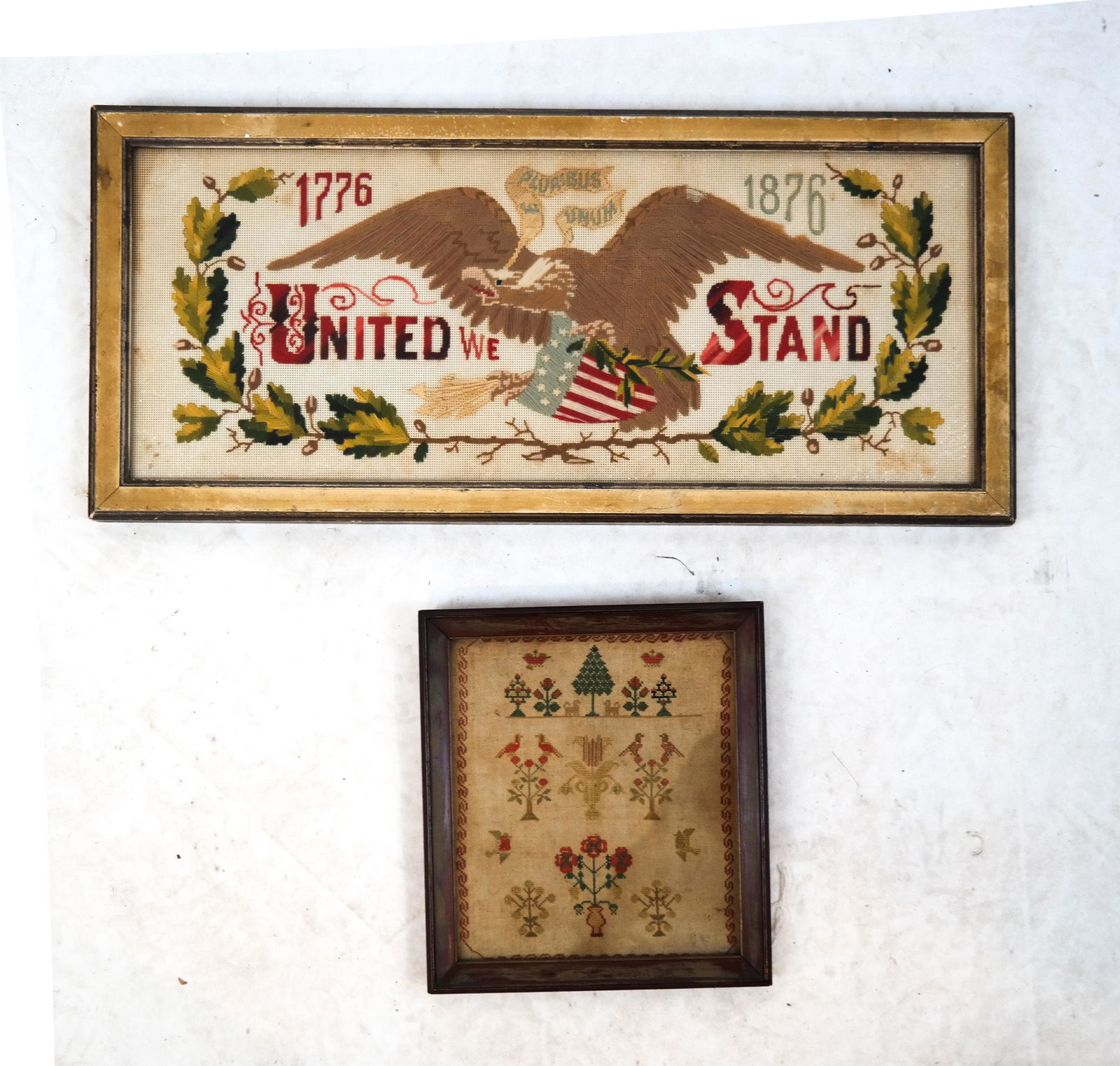 Two American Samplers: Still Life, Other (1 of 5)