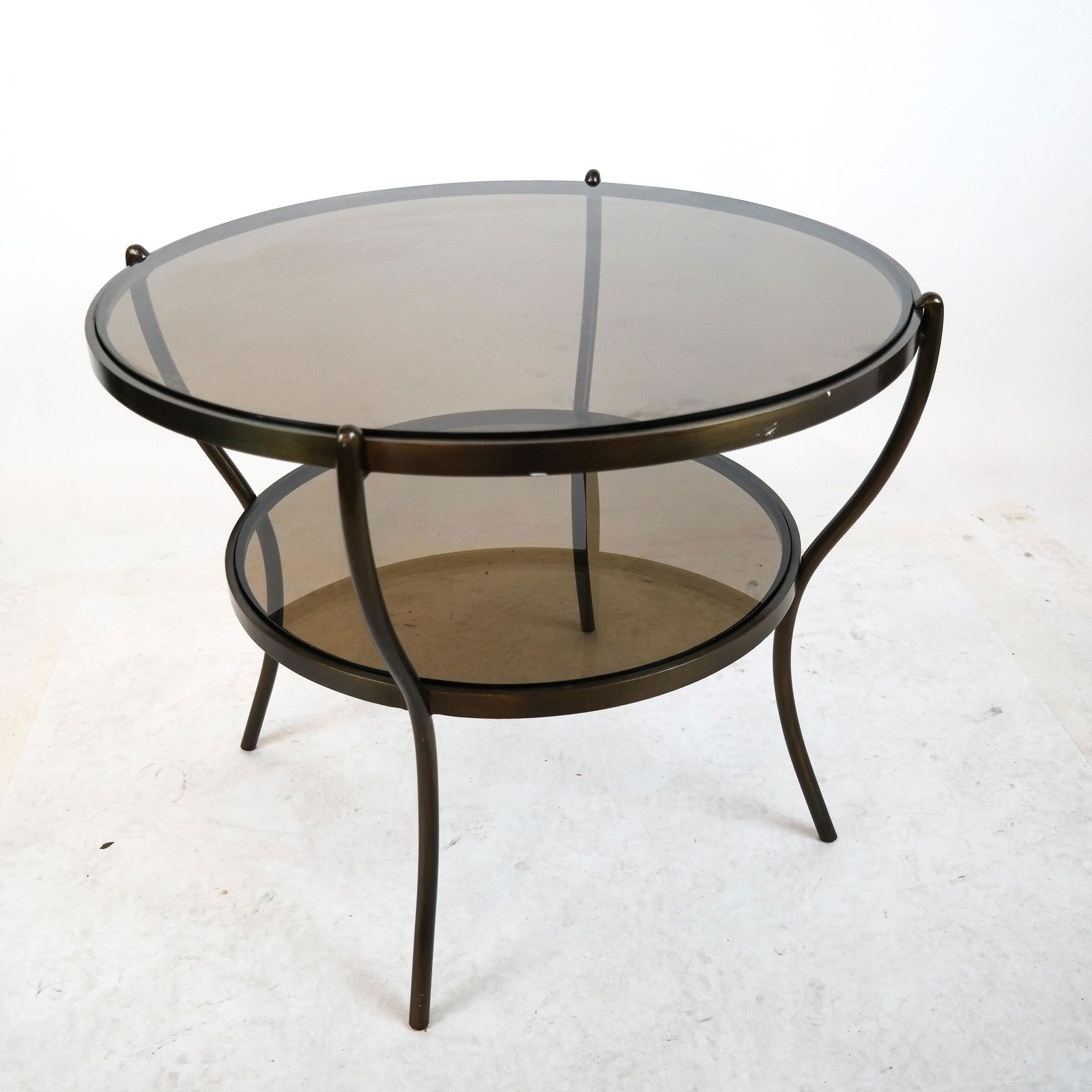 Mid-Century Modern Two-Tier Table (1 of 7)