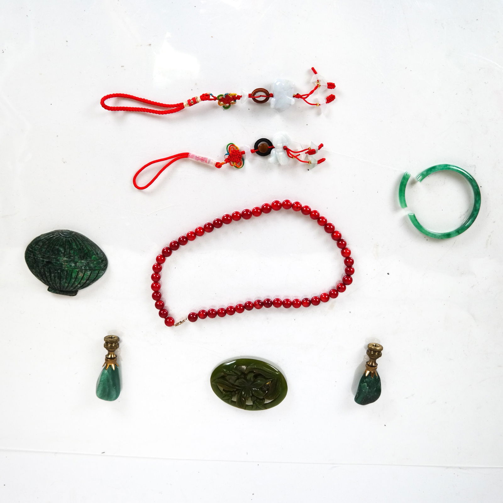 Assorted Lot of Chinese Jade & Other (1 of 7)