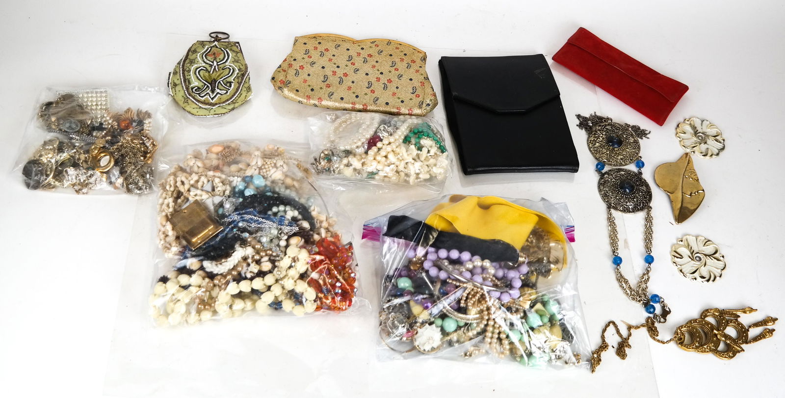 Large Box of Assorted Costume Jewelry (1 of 7)