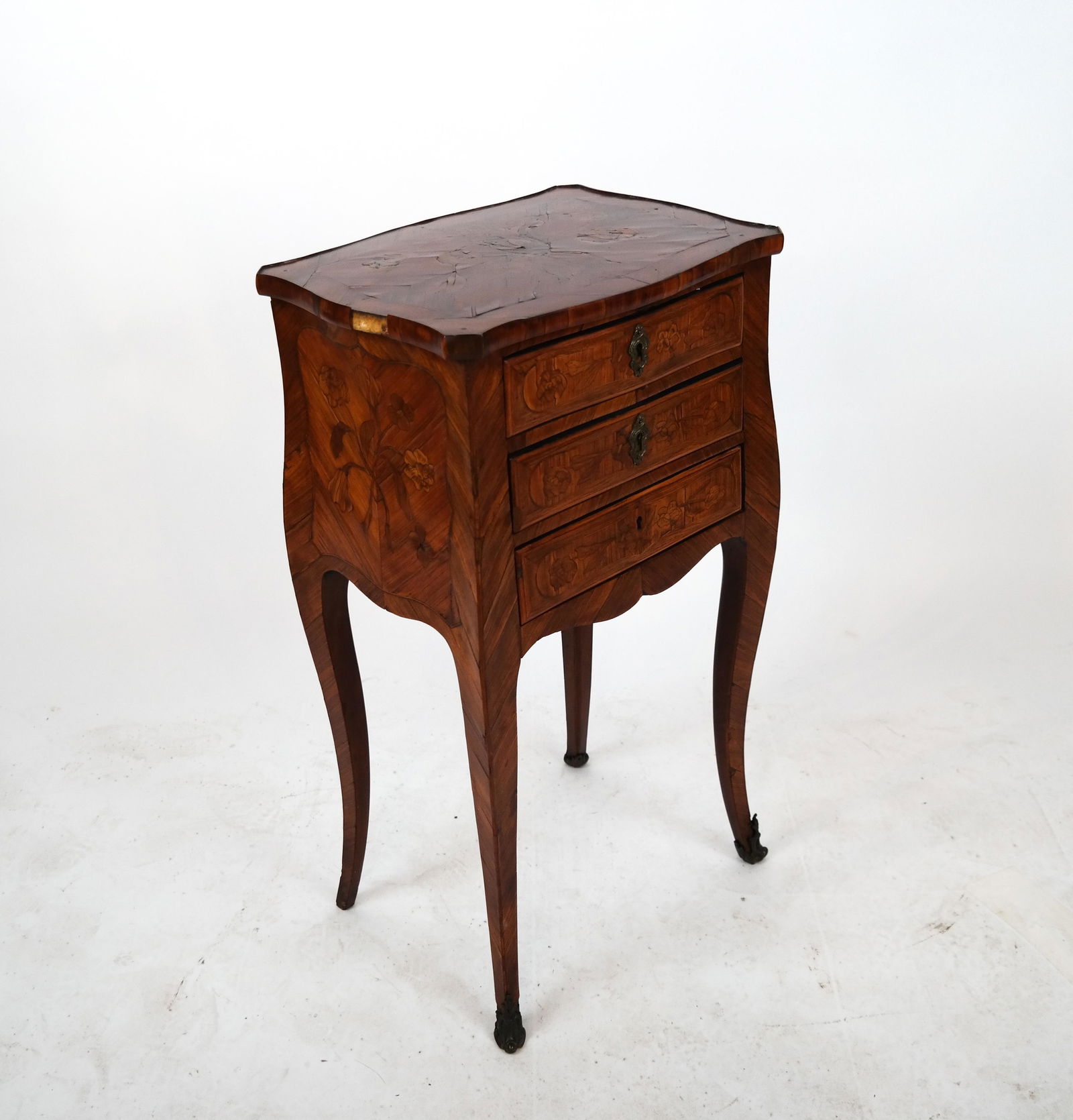 French Tulipwood Inlaid Stand (1 of 8)