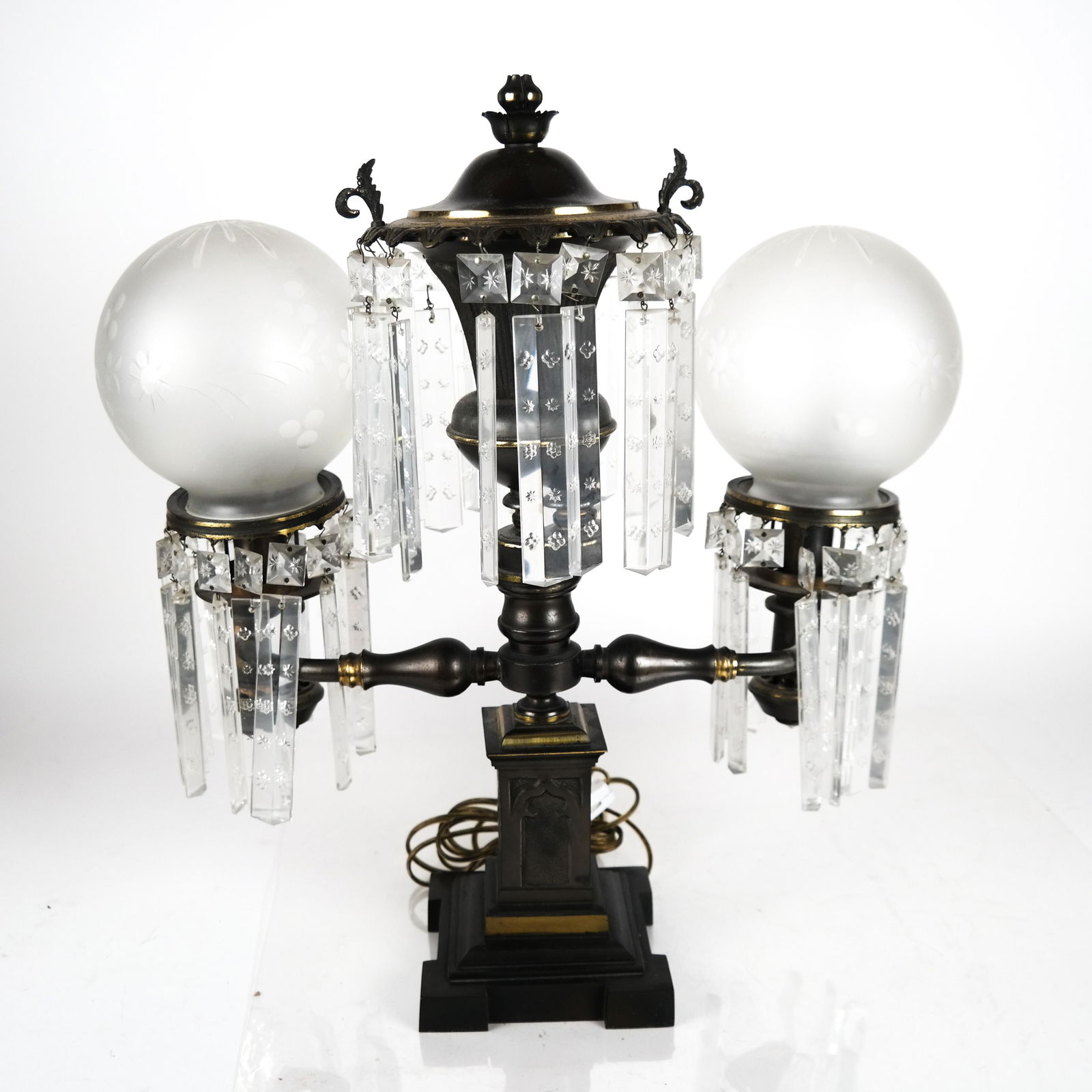Clark & Coit 19th C. Argand Lamp (1 of 8)