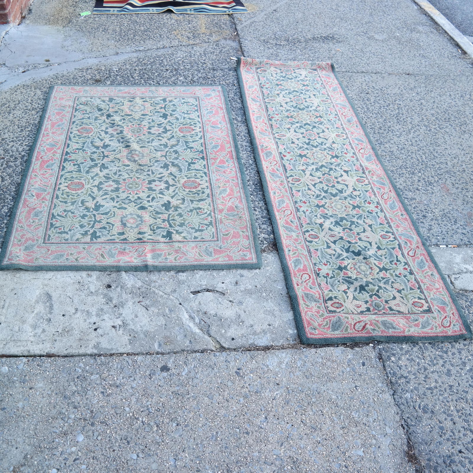 Two Hooked Rugs Textiles (1 of 9)