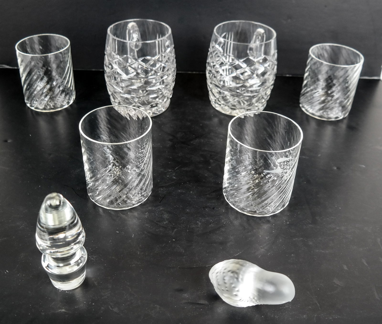 7 Crystal Items, Including Steuben Glasses (1 of 9)