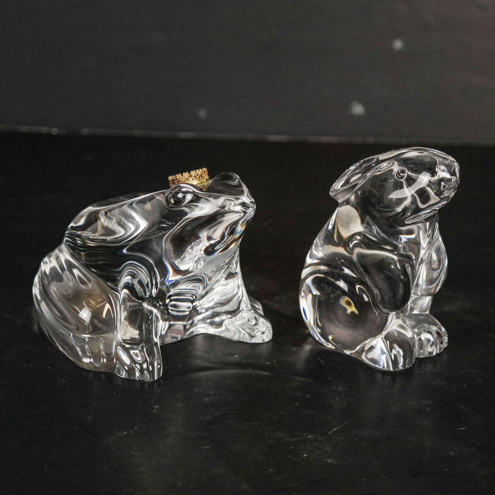 2 Baccarat Crystal Animal Paperweights (1 of 8)