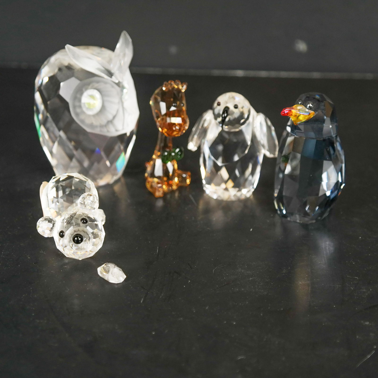 5 Swarovski Crystal Animals (1 of 8)