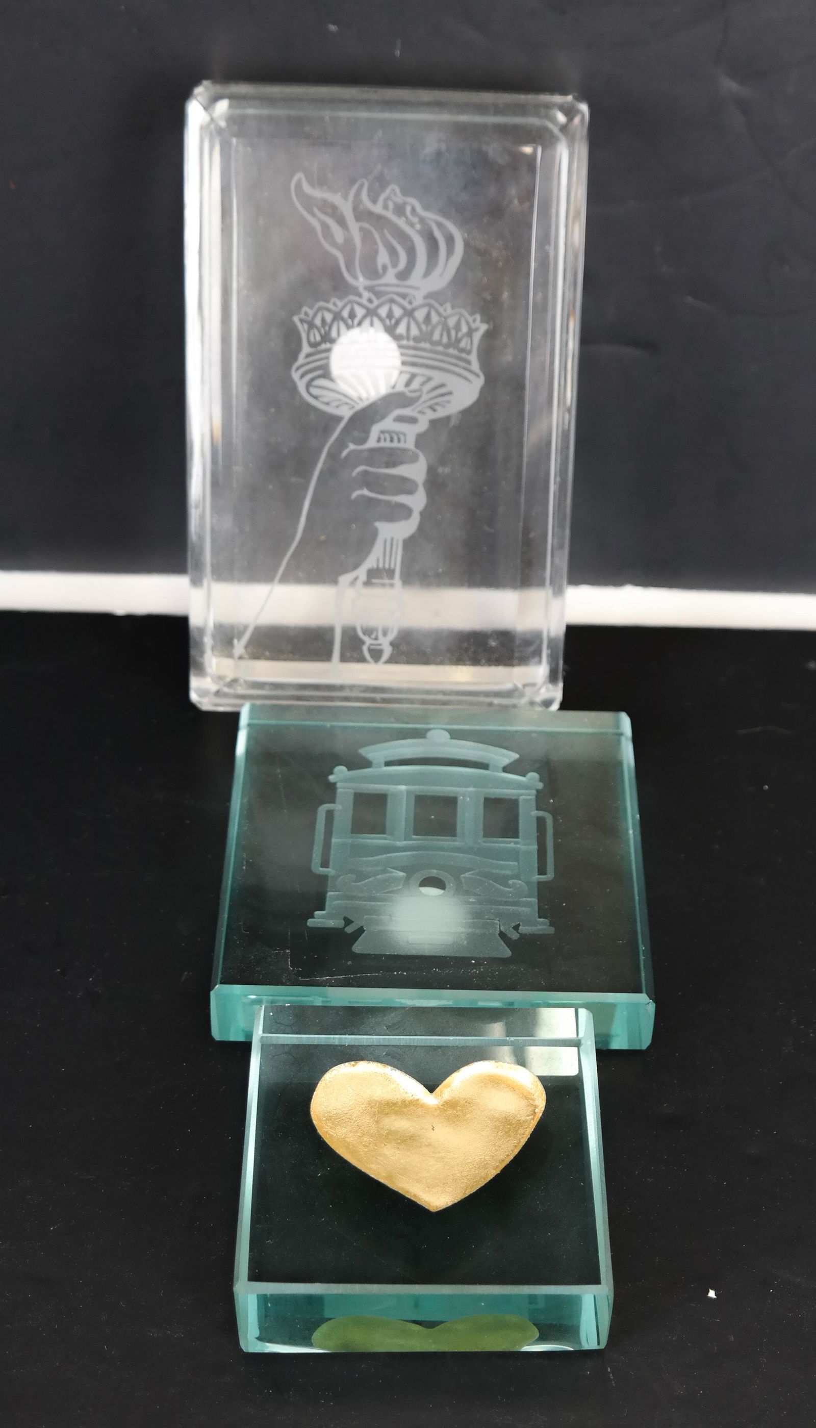 Tiffany & Co. "Liberty" Crystal Box, 2 Others (1 of 8)