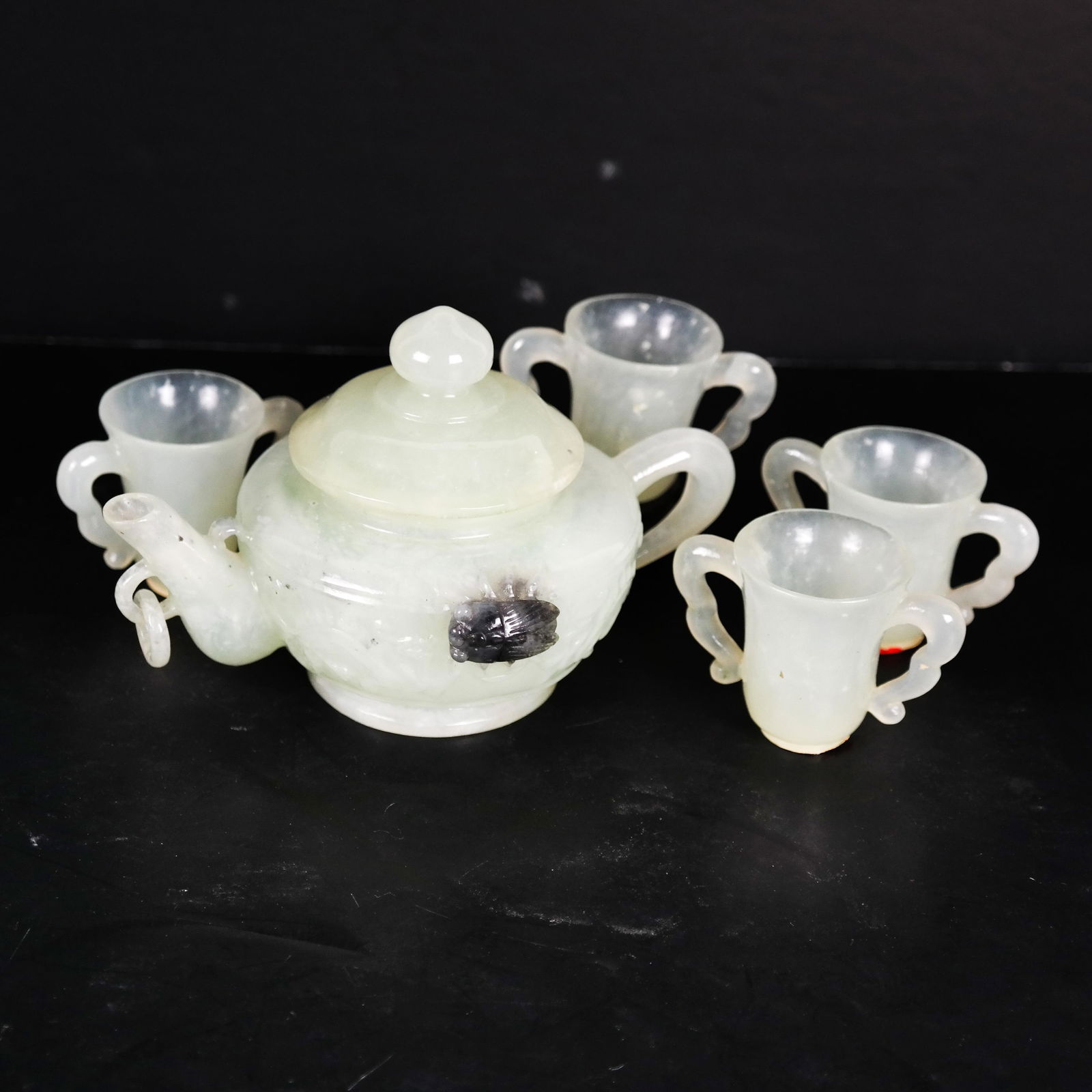 Serpentine Stone Tea Set (1 of 12)