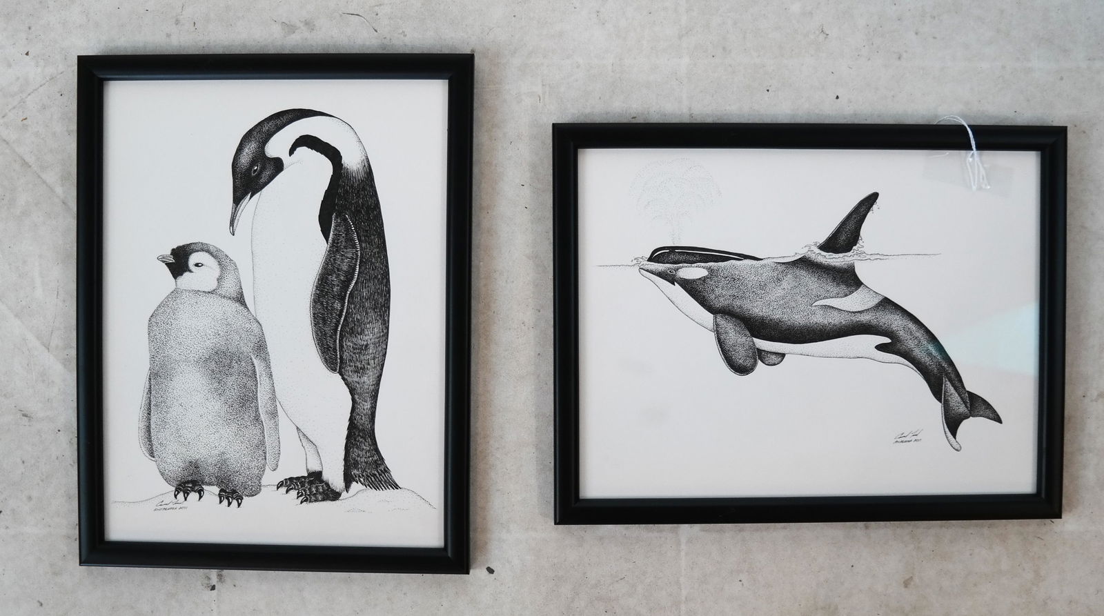 Conrad Field: Penguins - Pair of Prints (1 of 5)