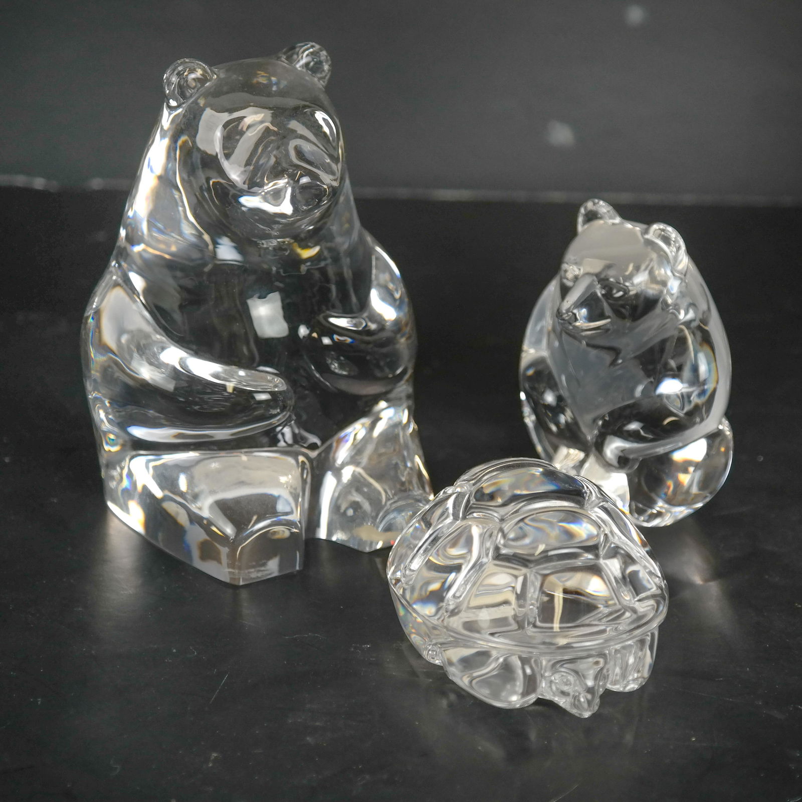 Steuben Crystal (2) & Orrefors Paperweight (1 of 11)