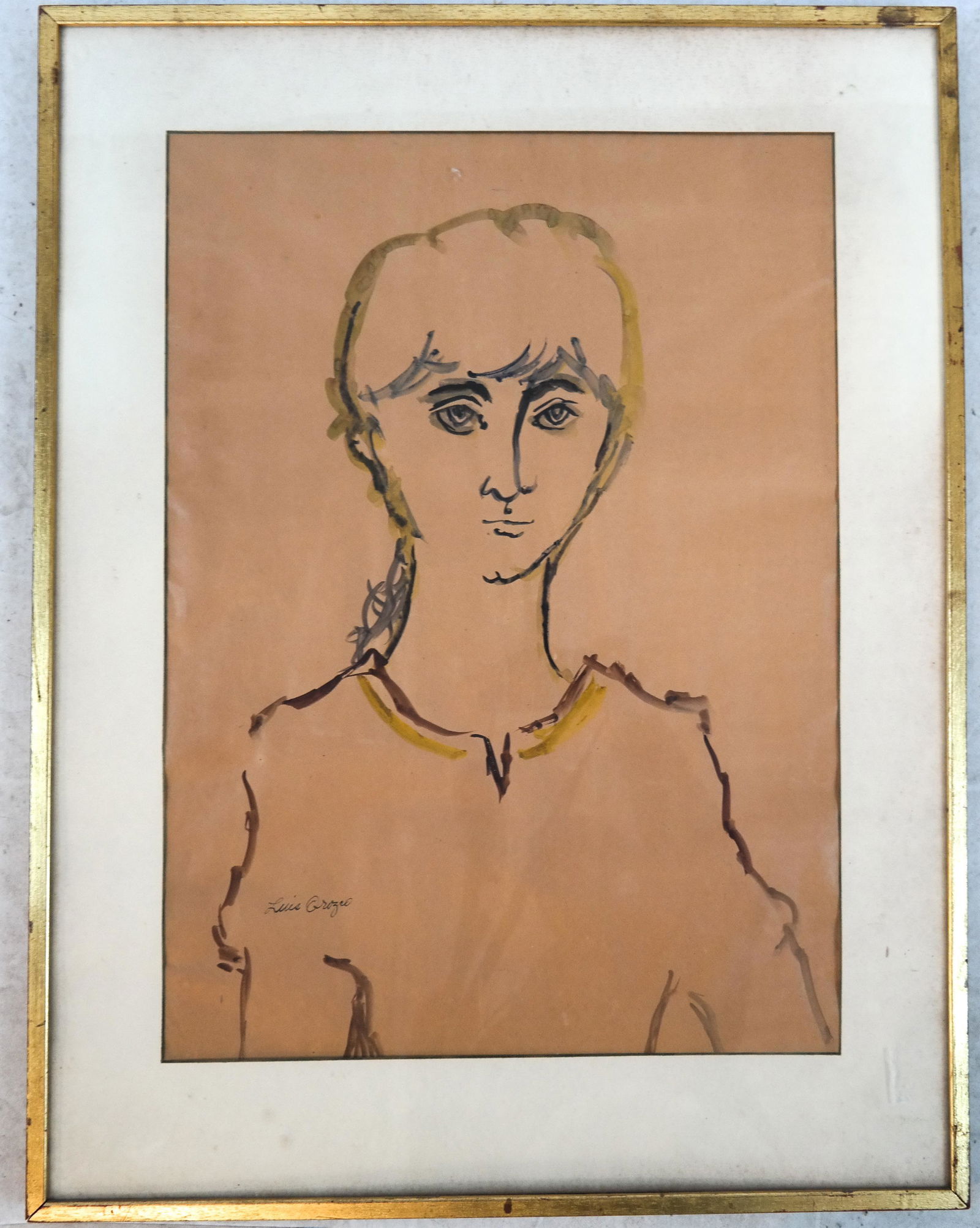 Luis OROZCO: Portrait - Ink Drawing (1 of 5)