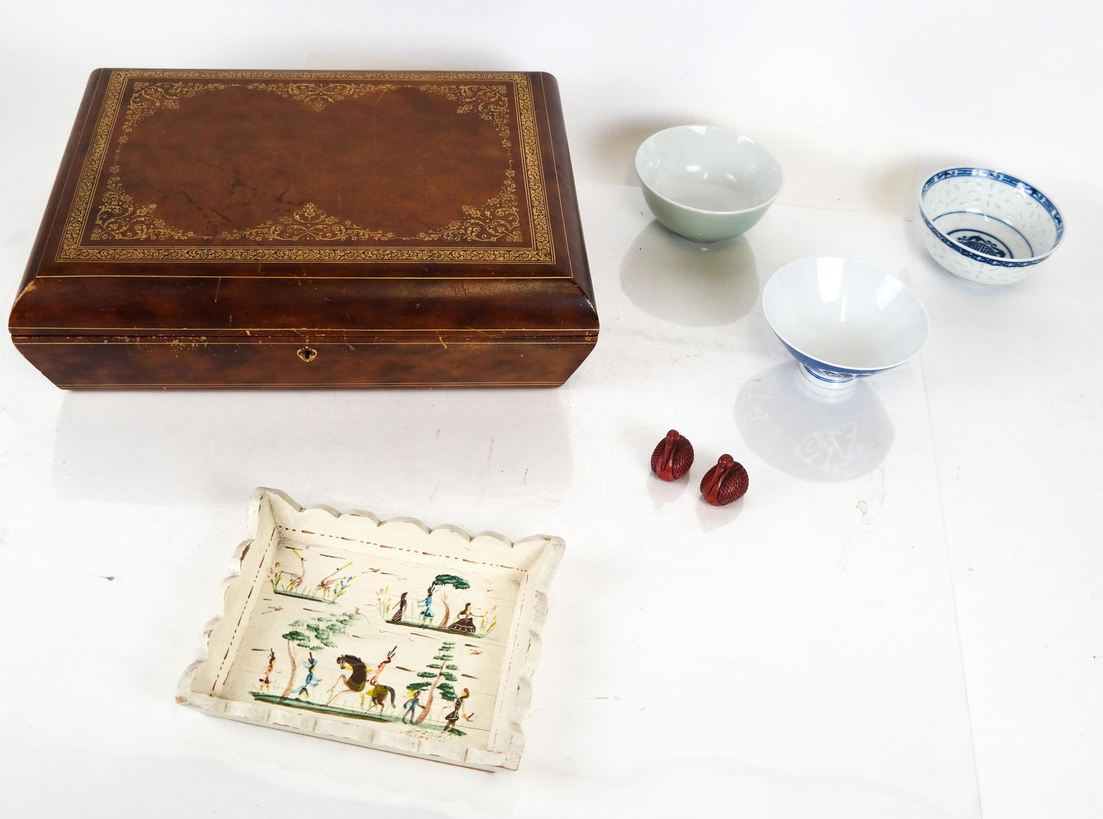 Leather-Style Music Box, Others (7) (1 of 8)