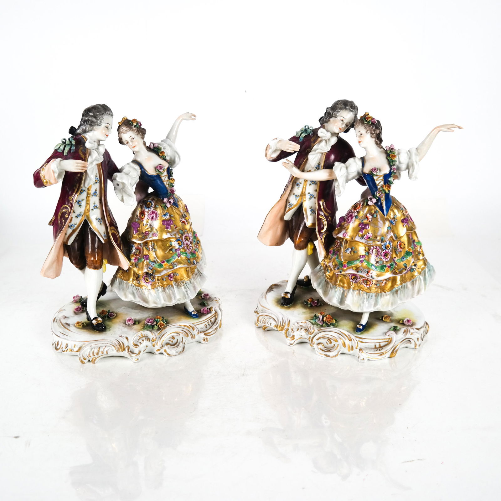 Two Porcelain Groups: Dancers (1 of 7)