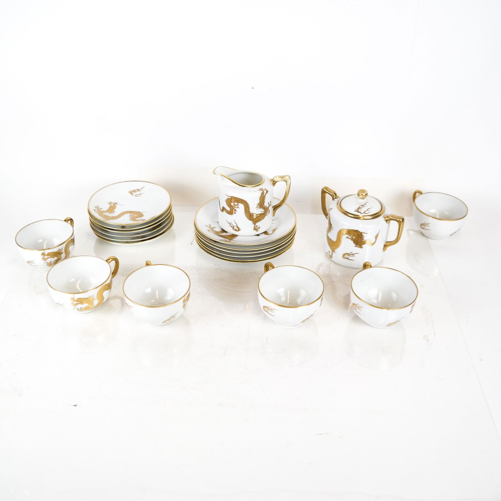 Nippon Porcelain Partial Tea Set (1 of 11)