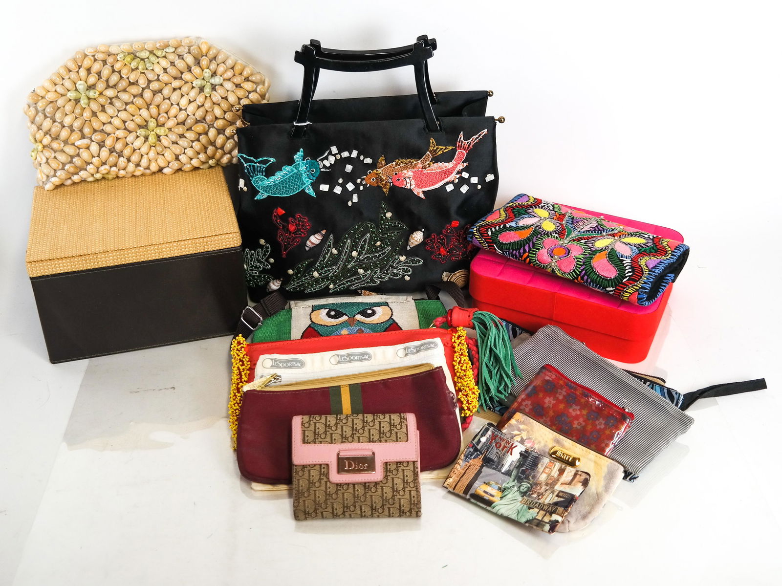 Lot of Assorted Bags, Purses, Boxes (1 of 8)