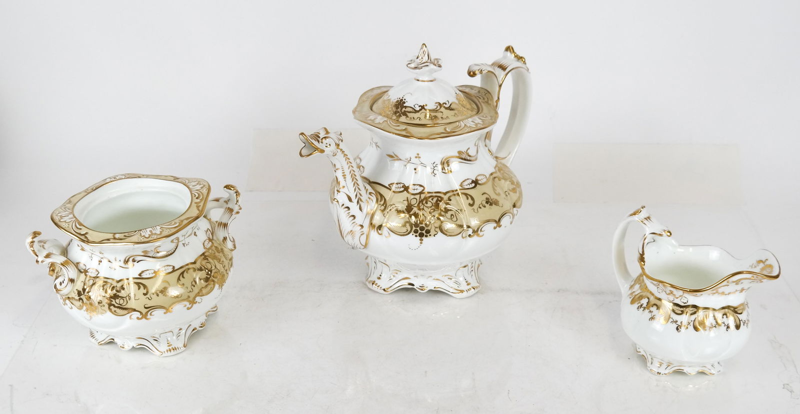 Antique English Rockingham Tea Set (1 of 8)