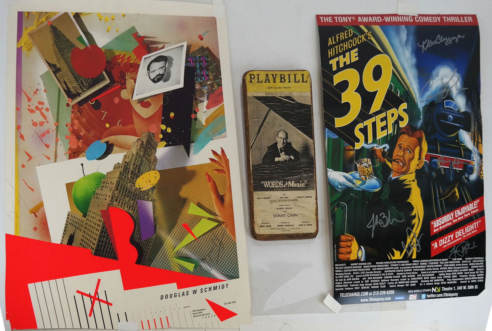 2 Broadway Posters & A "Playbill" Plaque (1 of 3)