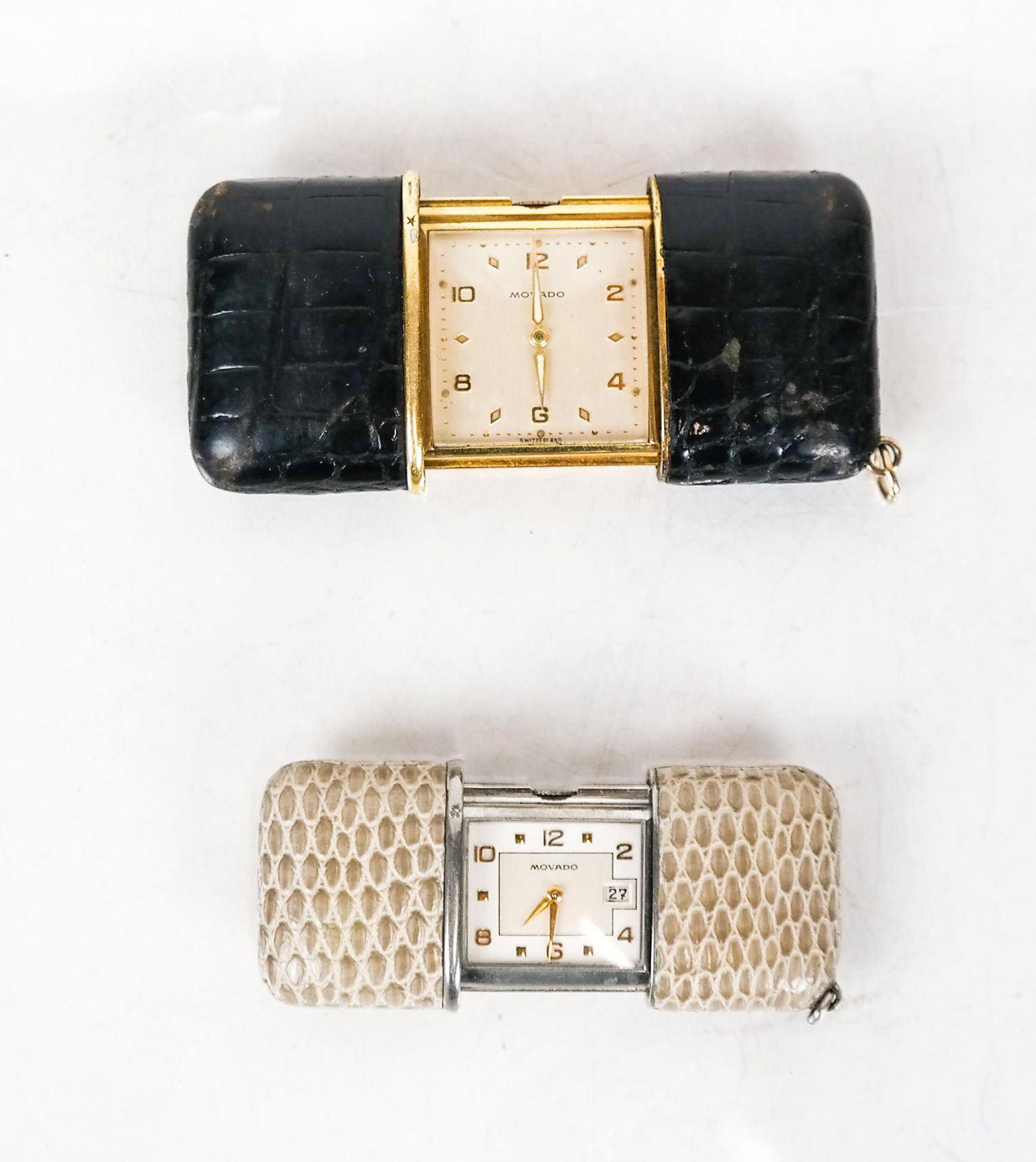 Two MOVADO Travel Purse Watches (1 of 7)