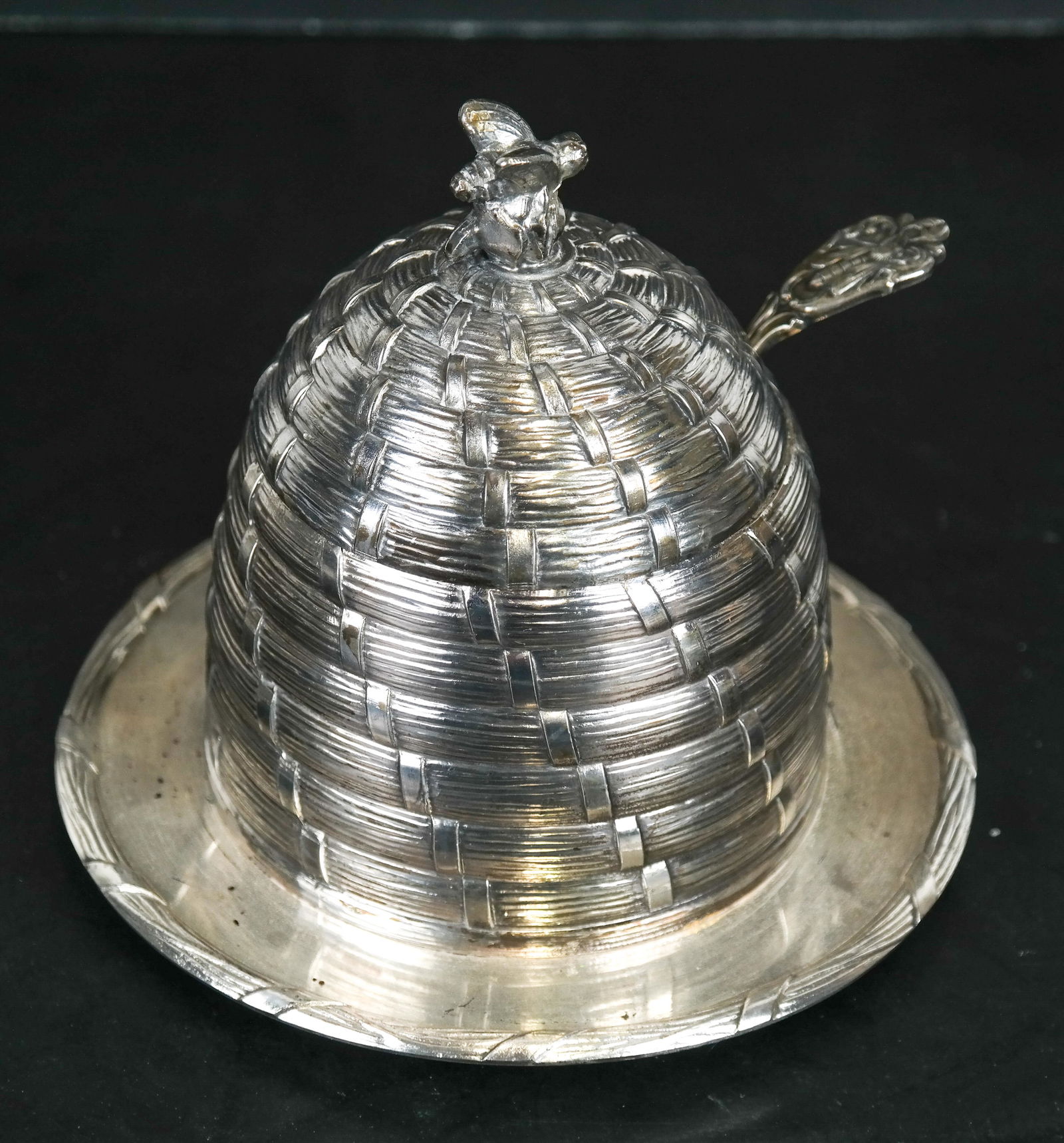 Paul Storr Silver Plated Honey Pot (1 of 15)