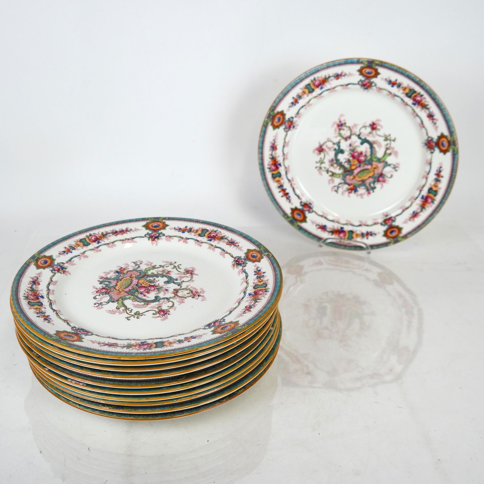 Cauldon Porcelain Dinner Plates (1 of 4)