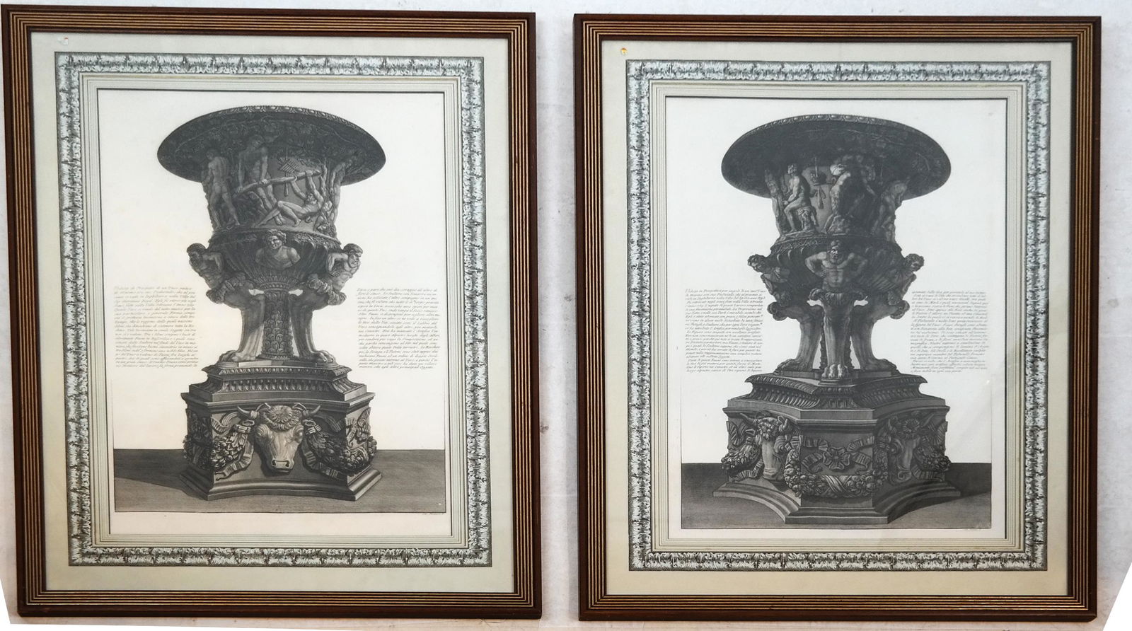 Francesco PIRANESI: Two Classical Urn Prints (1 of 7)