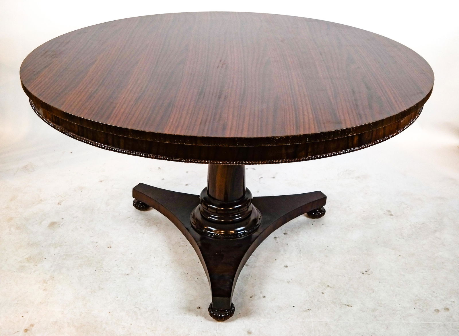 Regency-Style Rosewood Center Table (1 of 9)