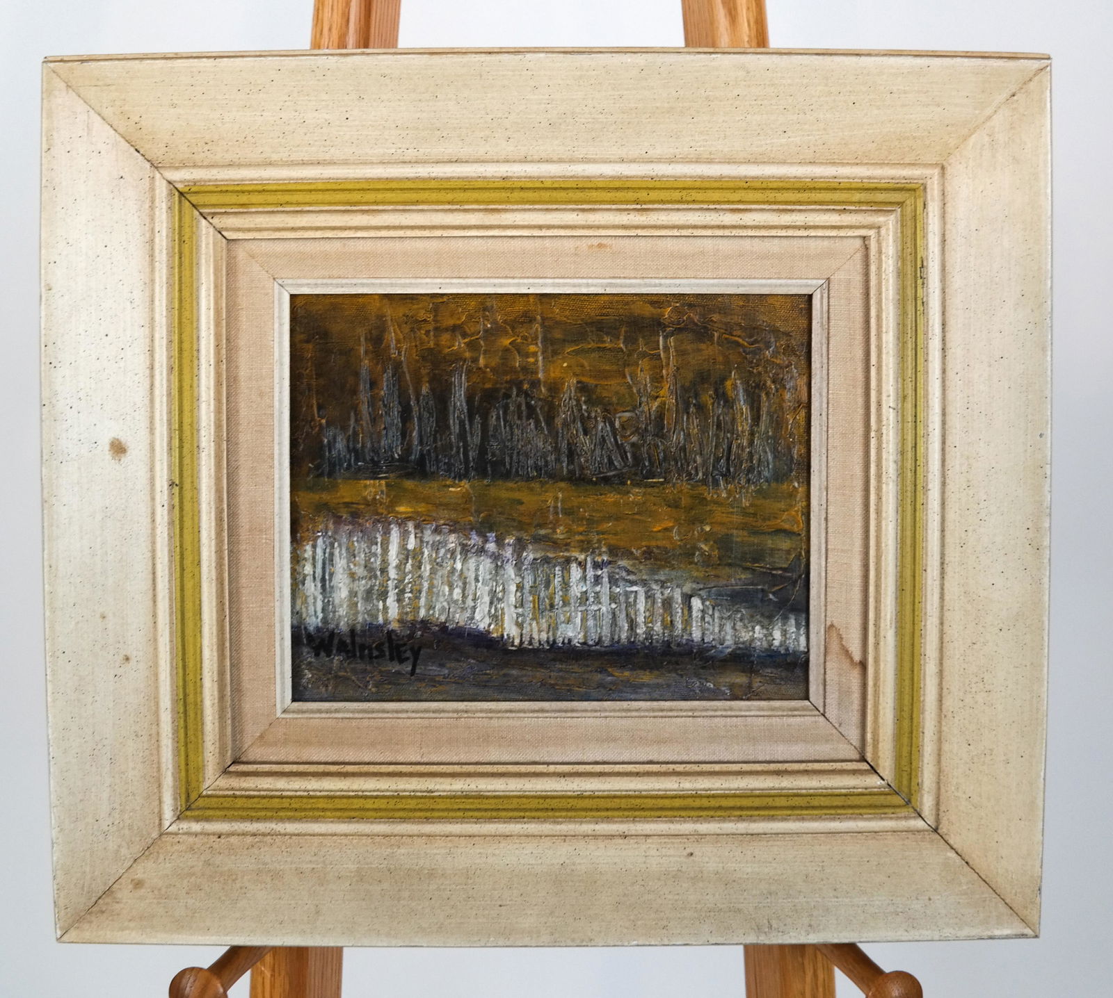 WALMSLEY: Abstract Trees - Oil on Canvas (1 of 6)