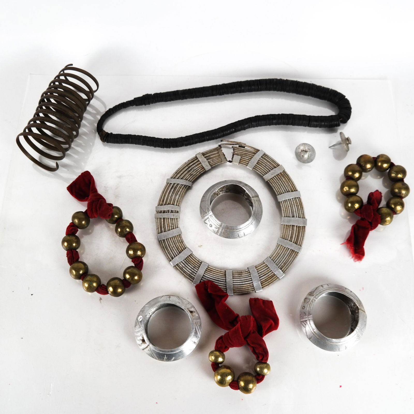 Ethnographic Silver, Bronze, Shell Group (1 of 7)