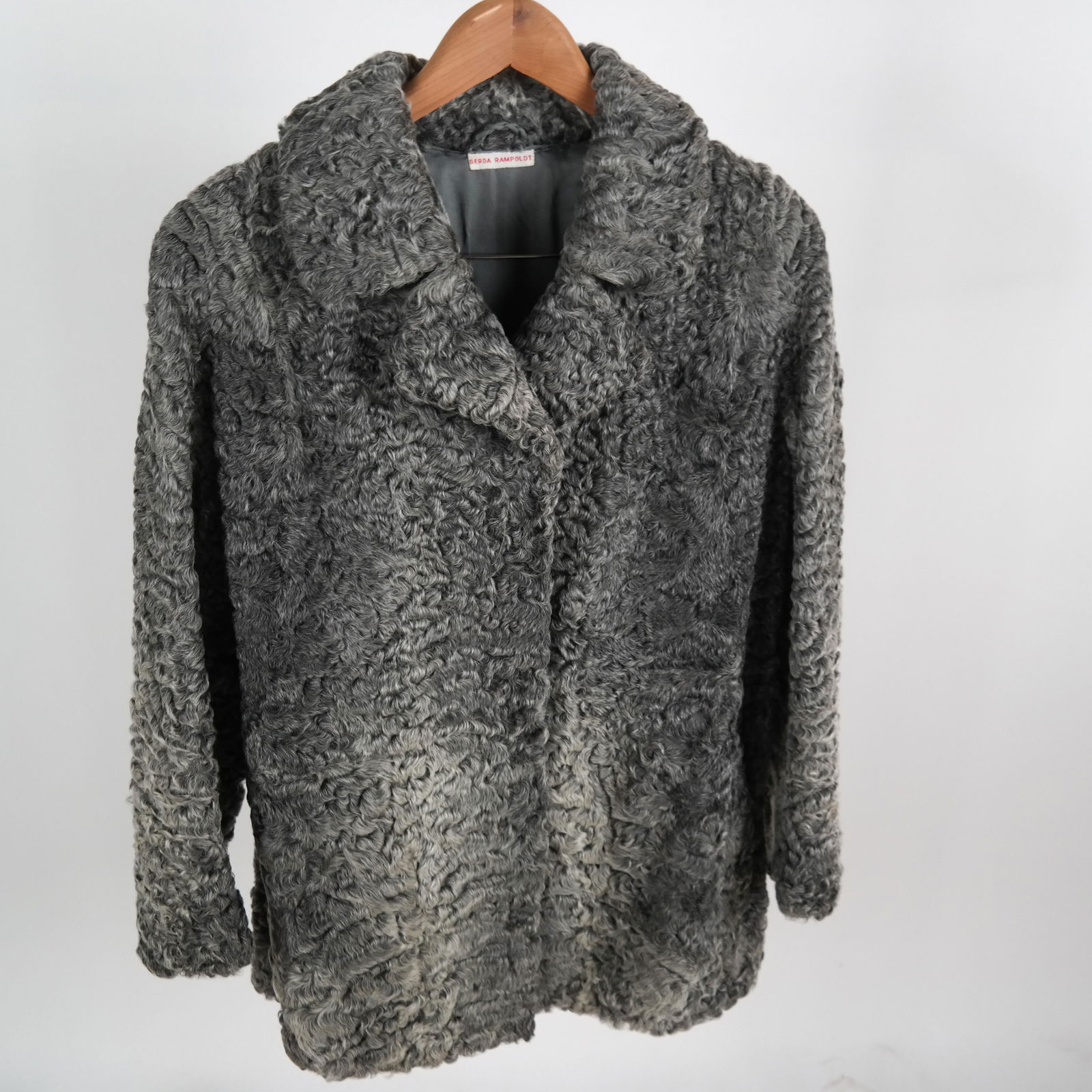 Vintage Curly Lamb Jacket (1 of 5)