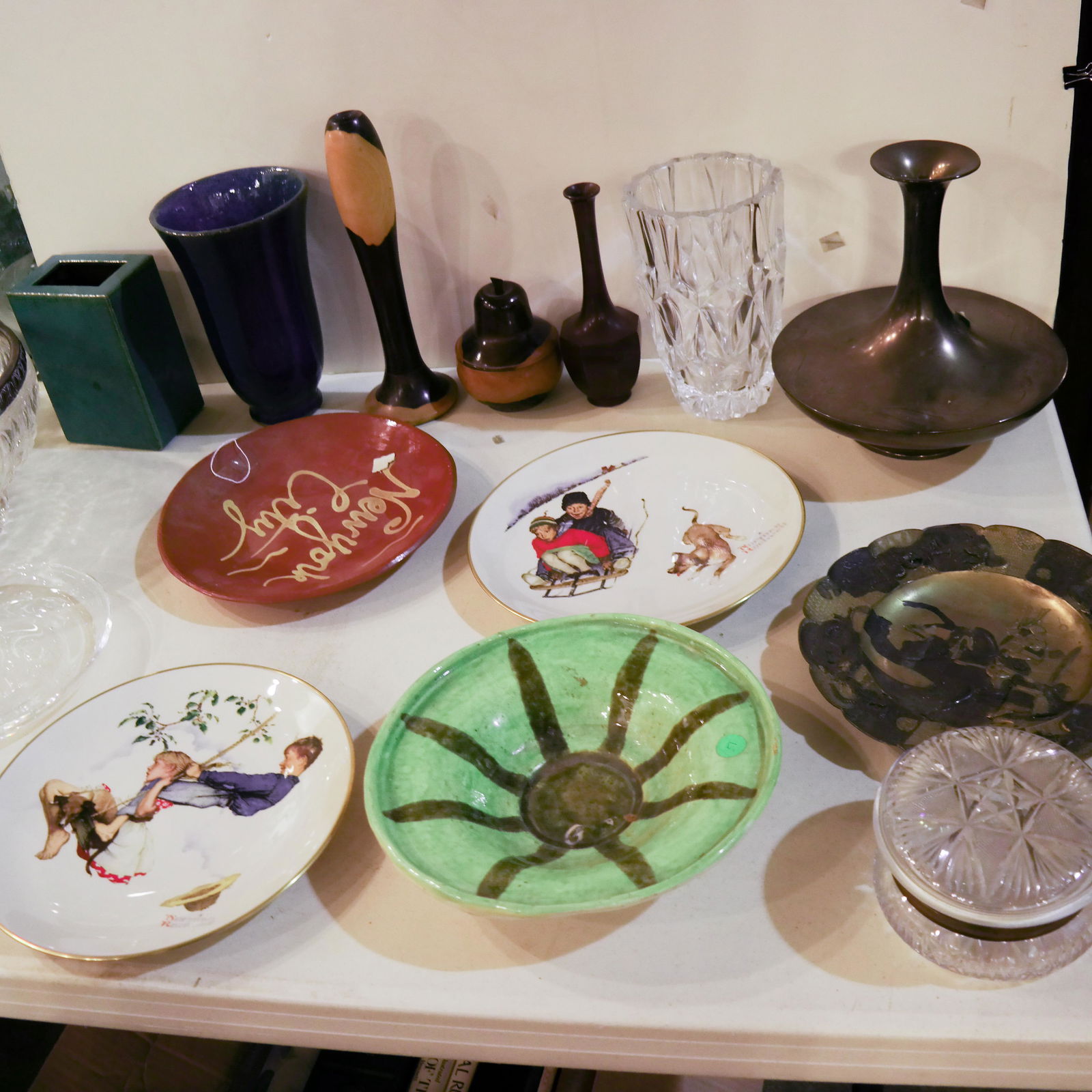 Large Lot of Plates, Incl. Norman Rockwell (1 of 11)