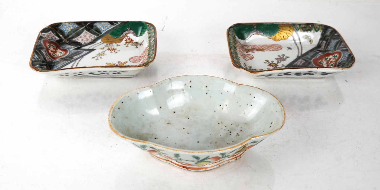 Pair Asian Porcelain Bowls, & Another (1 of 10)
