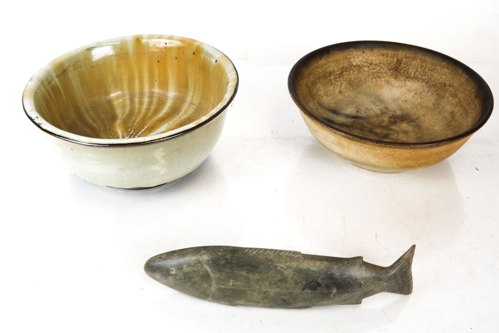 Asian Bowls & A Hardstone Fish (1 of 11)