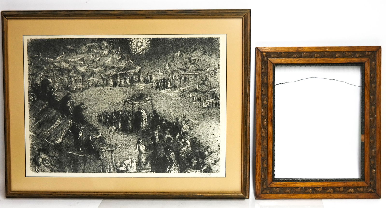 Framed Print and an Ornate Wood Frame (1 of 1)