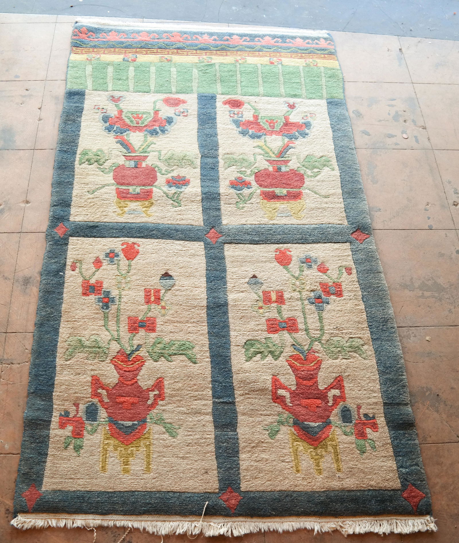 Antique Nepalese Rug (1 of 7)