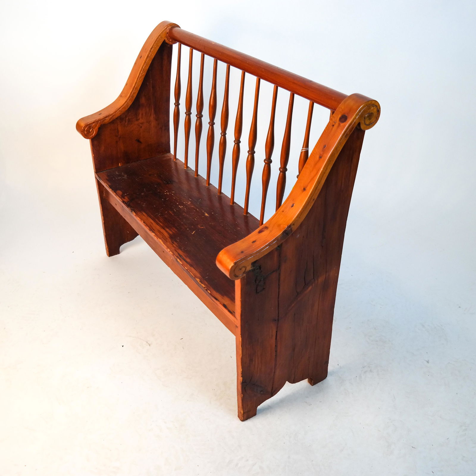 American Child's Pine Bench / Pew (1 of 5)