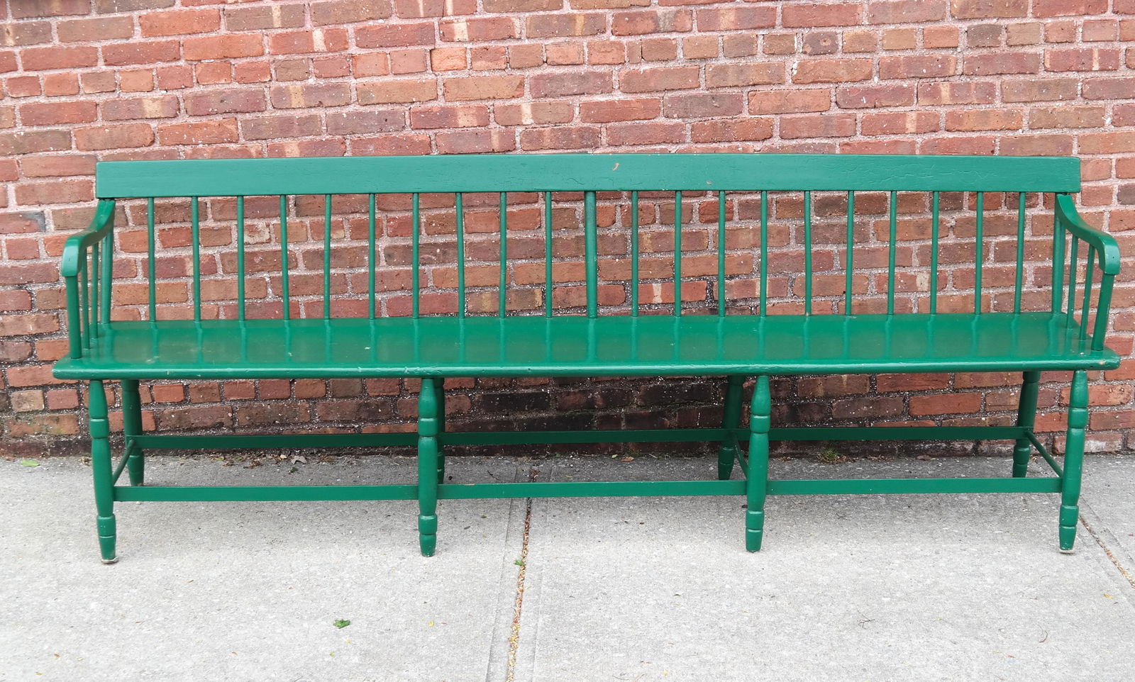 Windsor Wooden Spindle-Back Deacon (1 of 6)