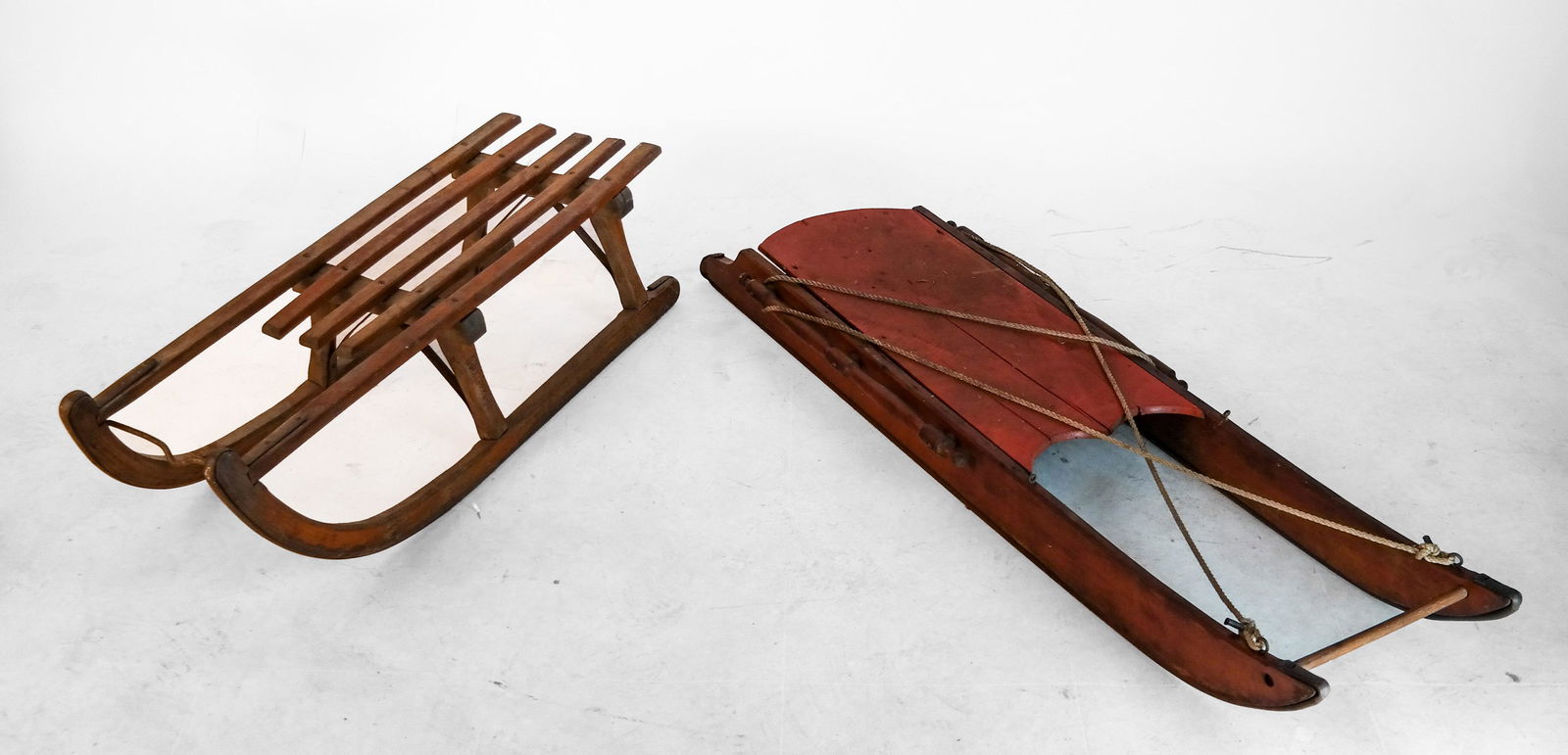 19th C. Sled by C.C. Earle and Another (1 of 5)