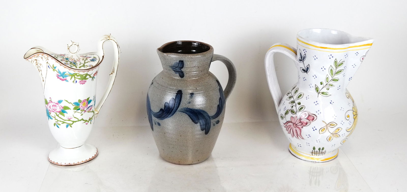 3 Pitchers: Porcelain, Ceramic (1 of 17)